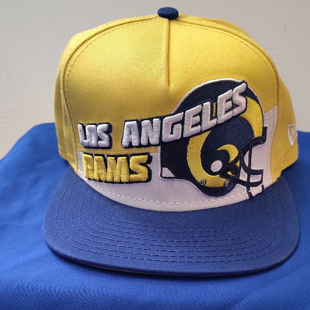 Los Angeles Rams Yellow and Blue Cap